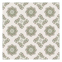 Venus Flower Wallpaper Geometric Botanical in Natural