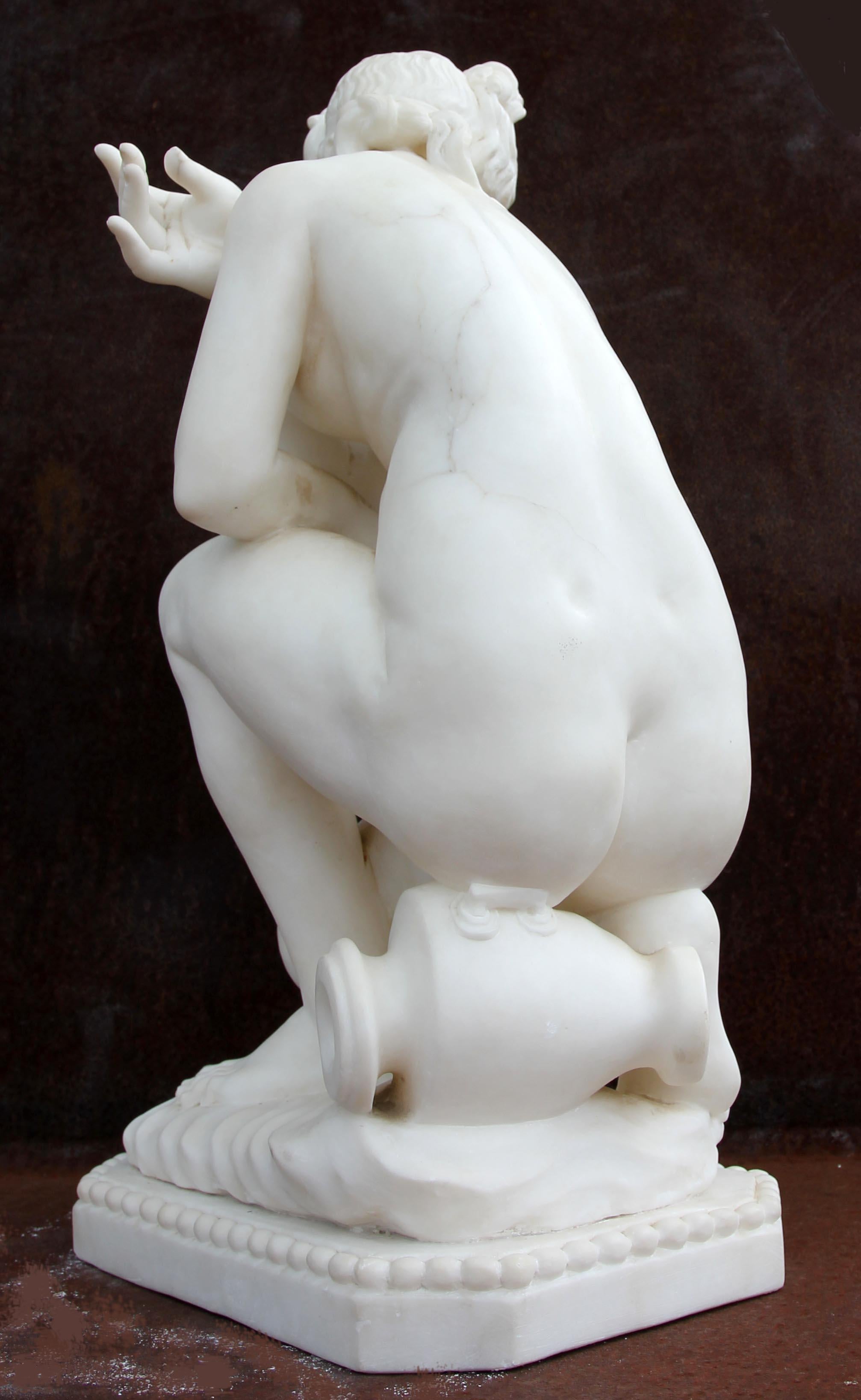 Carved Venus 19th Century Italian Marble sculpture
