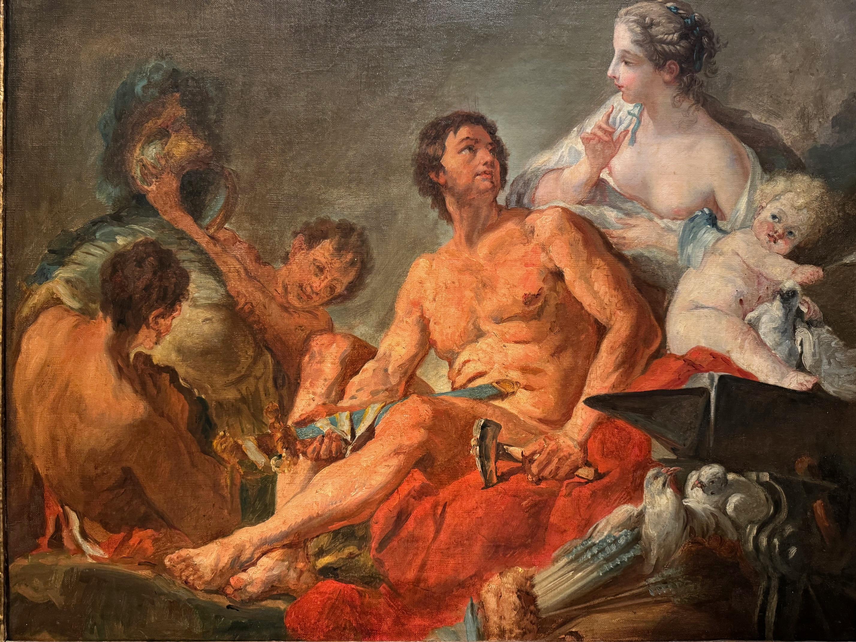 Francese Venere nelle fucine di Vulcano