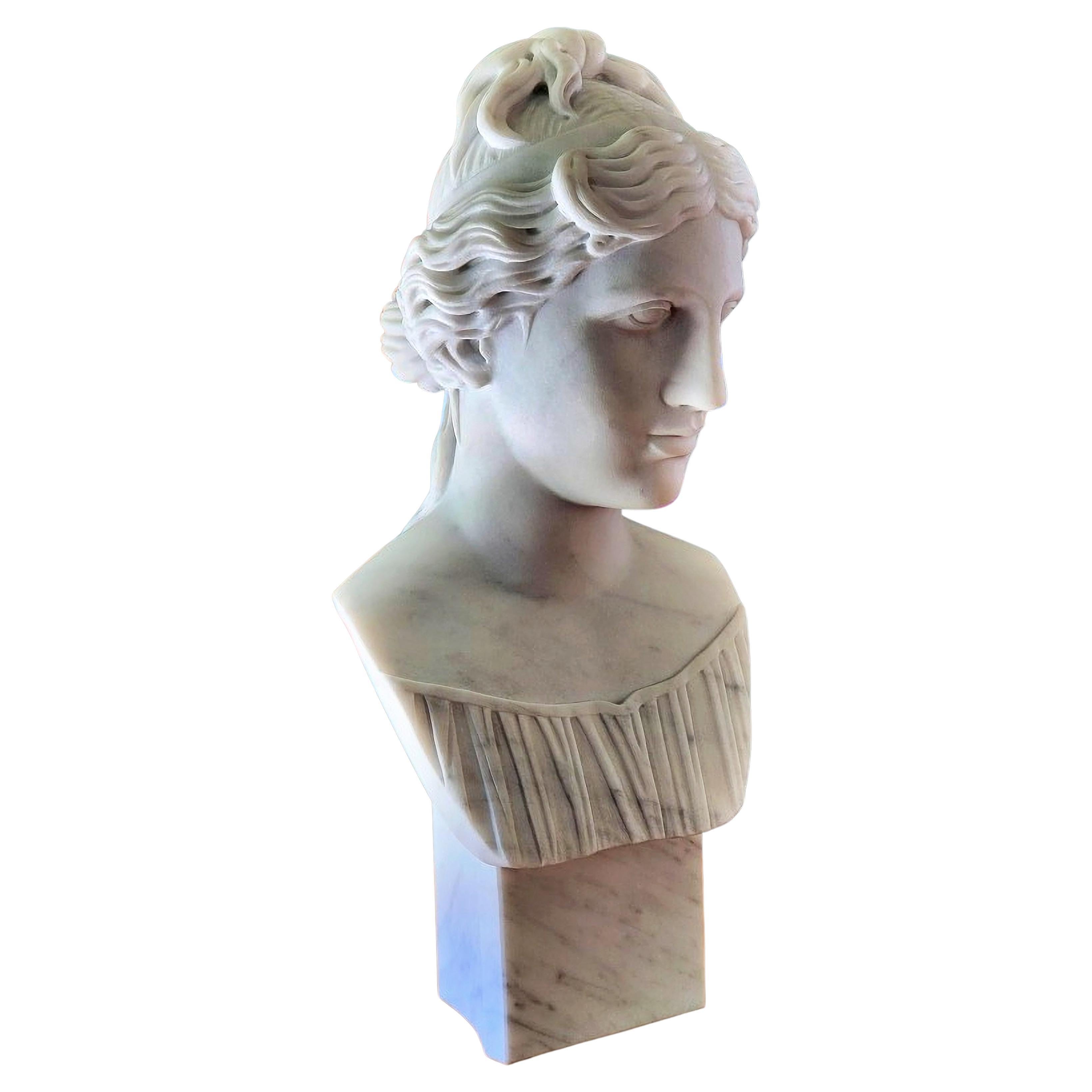 Arthur Price Sovereign Collection Roman Marble Male Head Sculpture 10cm 