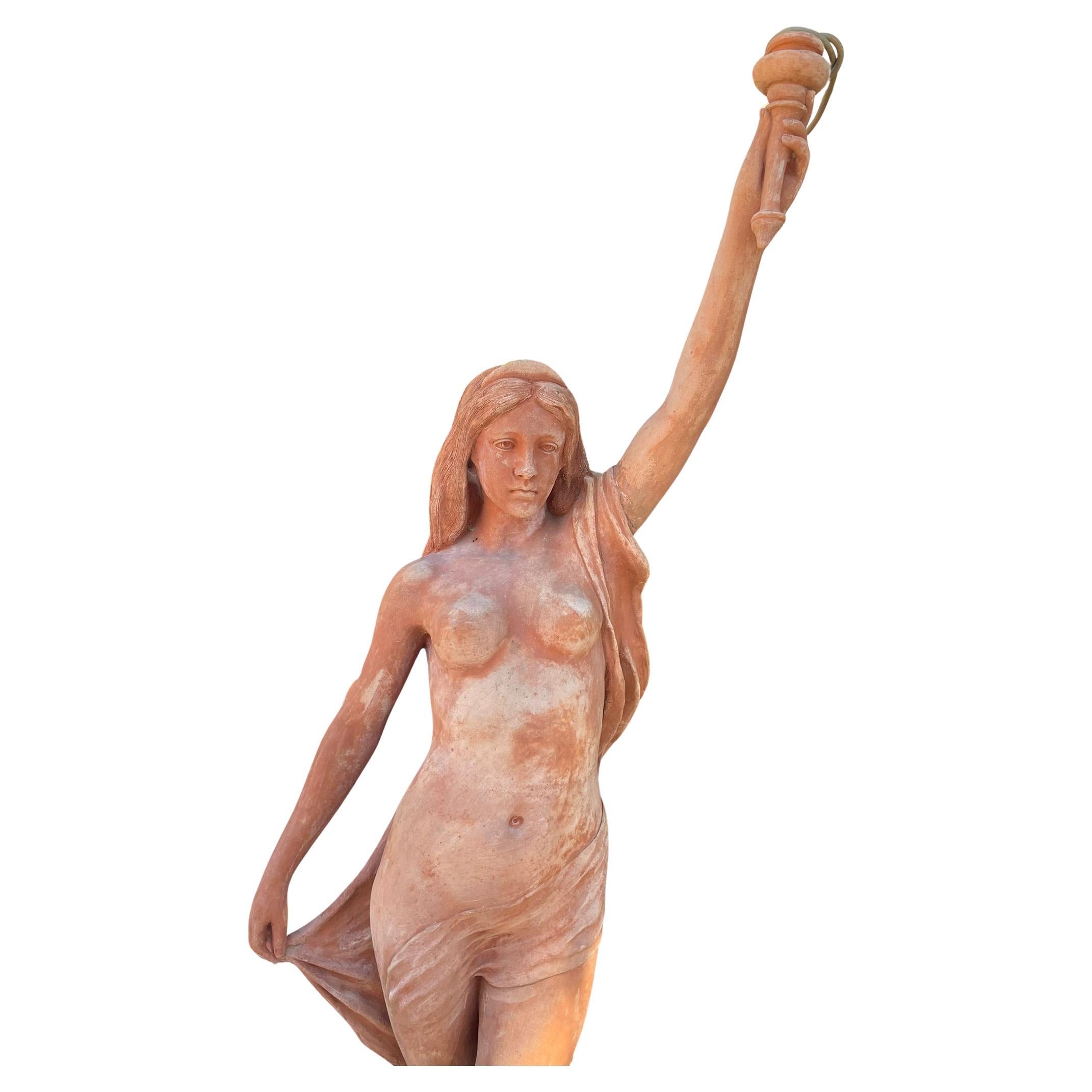 Venus des Lichts, Terrakotta, Impruneta, 21. Jahrhundert (Italienisch) im Angebot