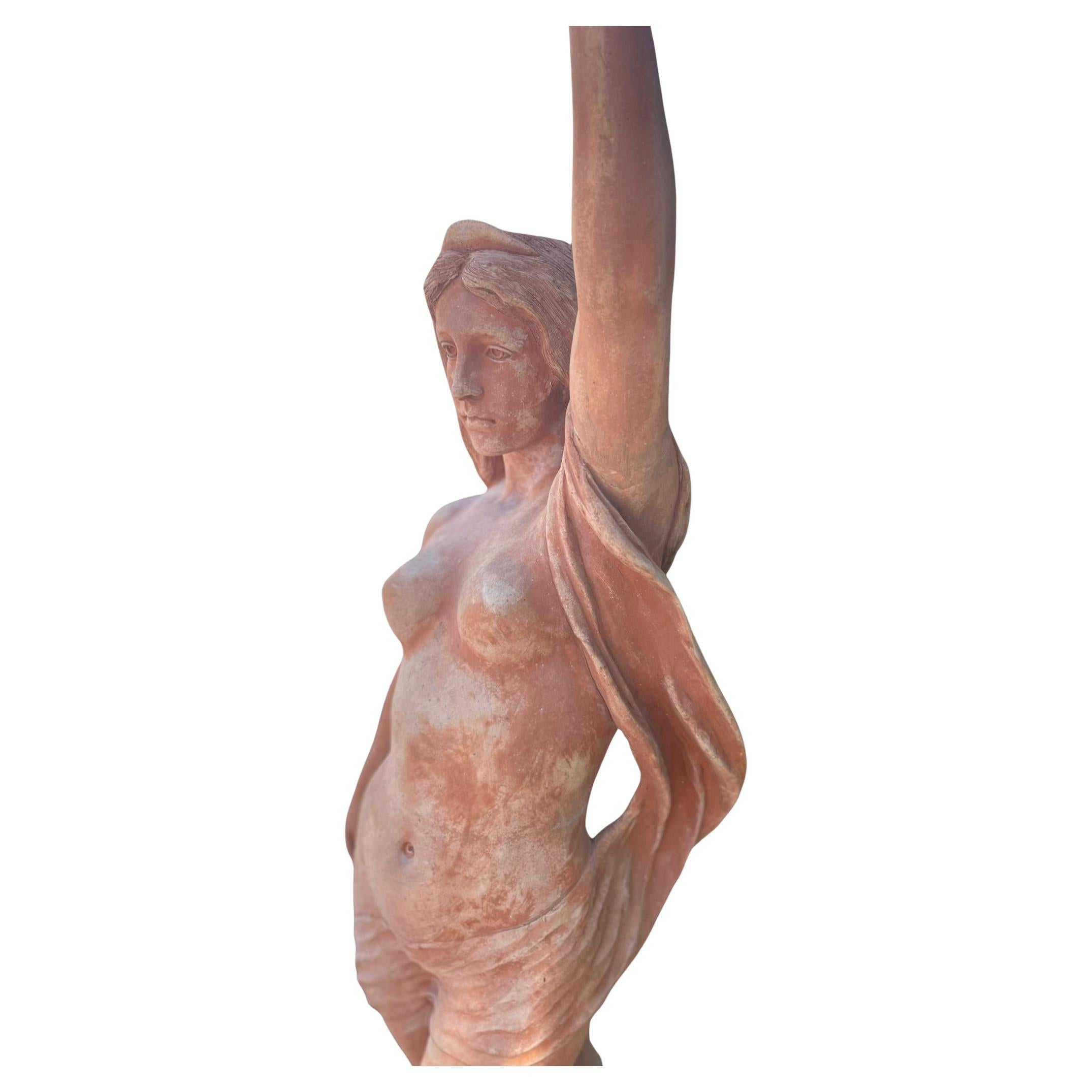 Venus des Lichts, Terrakotta, Impruneta, 21. Jahrhundert (Handgefertigt) im Angebot