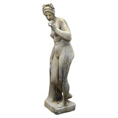 VENERE DEL POMO DI BERTEL THORVALDSEN - CEMENTO PATINATO XX secolo