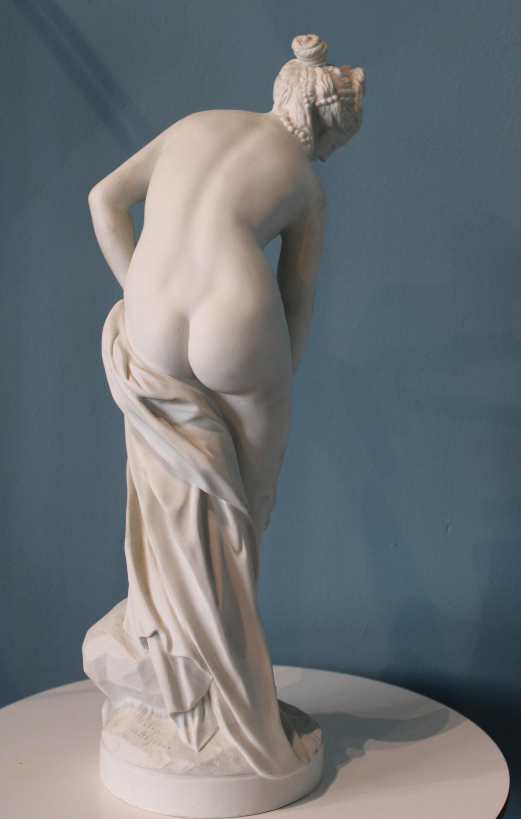 Venus Porcelain Biscuit, Inspired by Allegrain, 19th Century 2