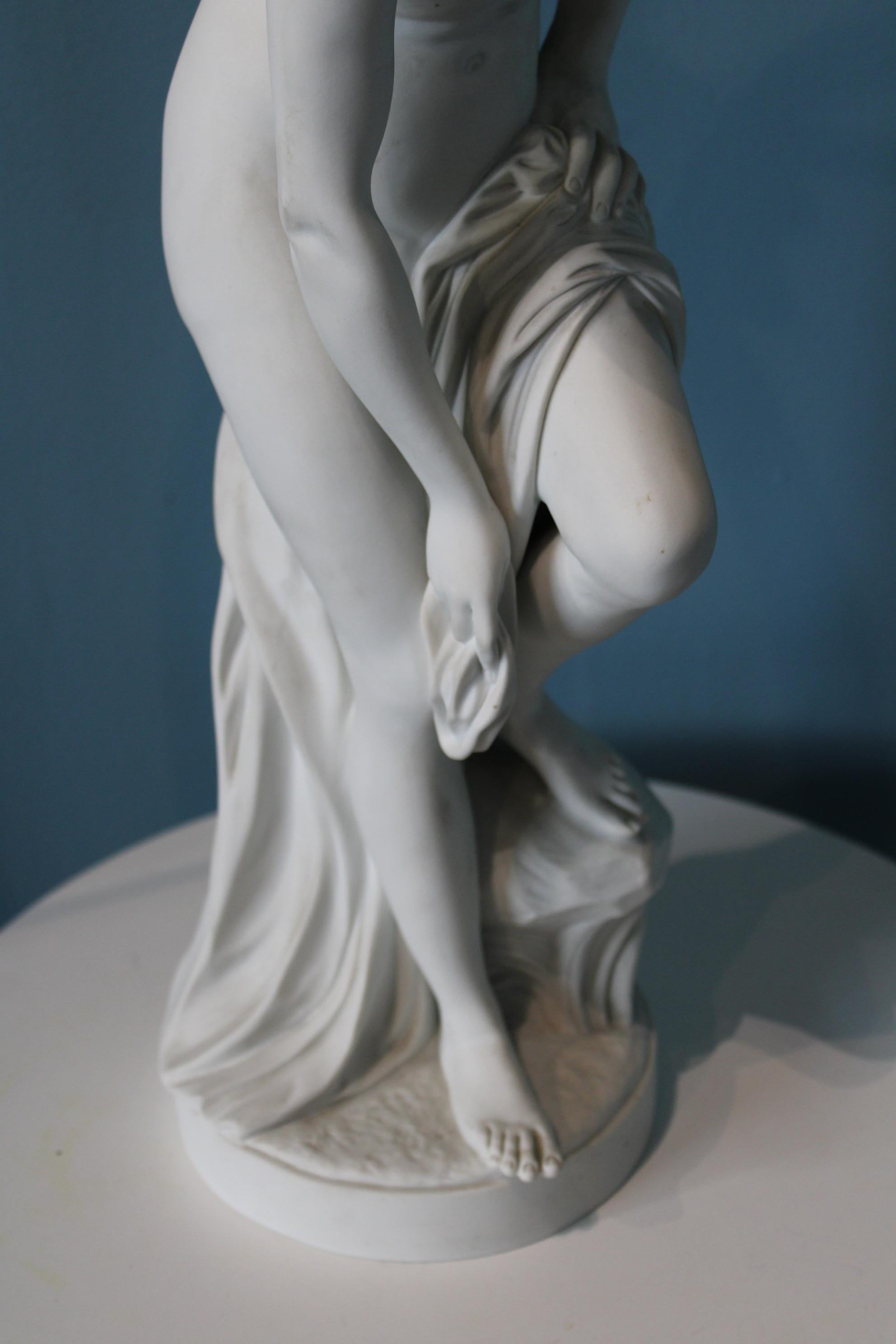 Venus Porcelain Biscuit, Inspired by Allegrain, 19th Century 4