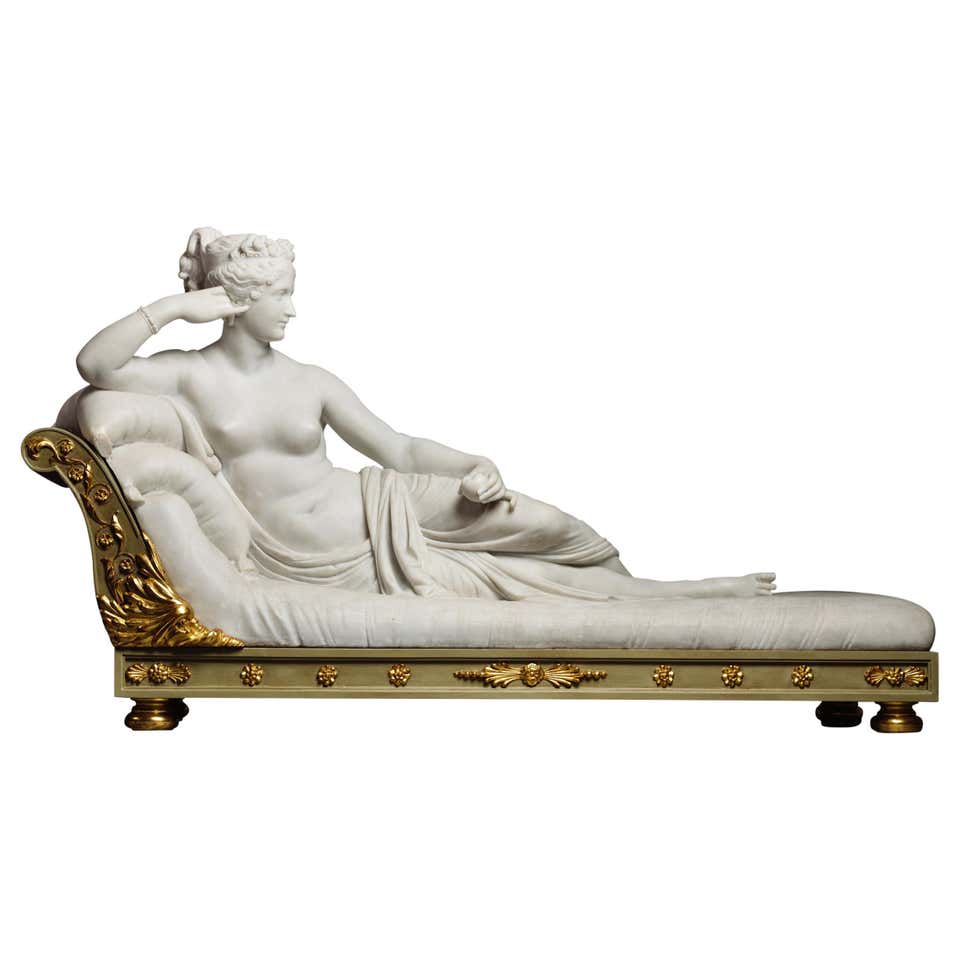 Venus Victrix, Marble Sculpture after Antonio Canova, circa 1890 For Sale