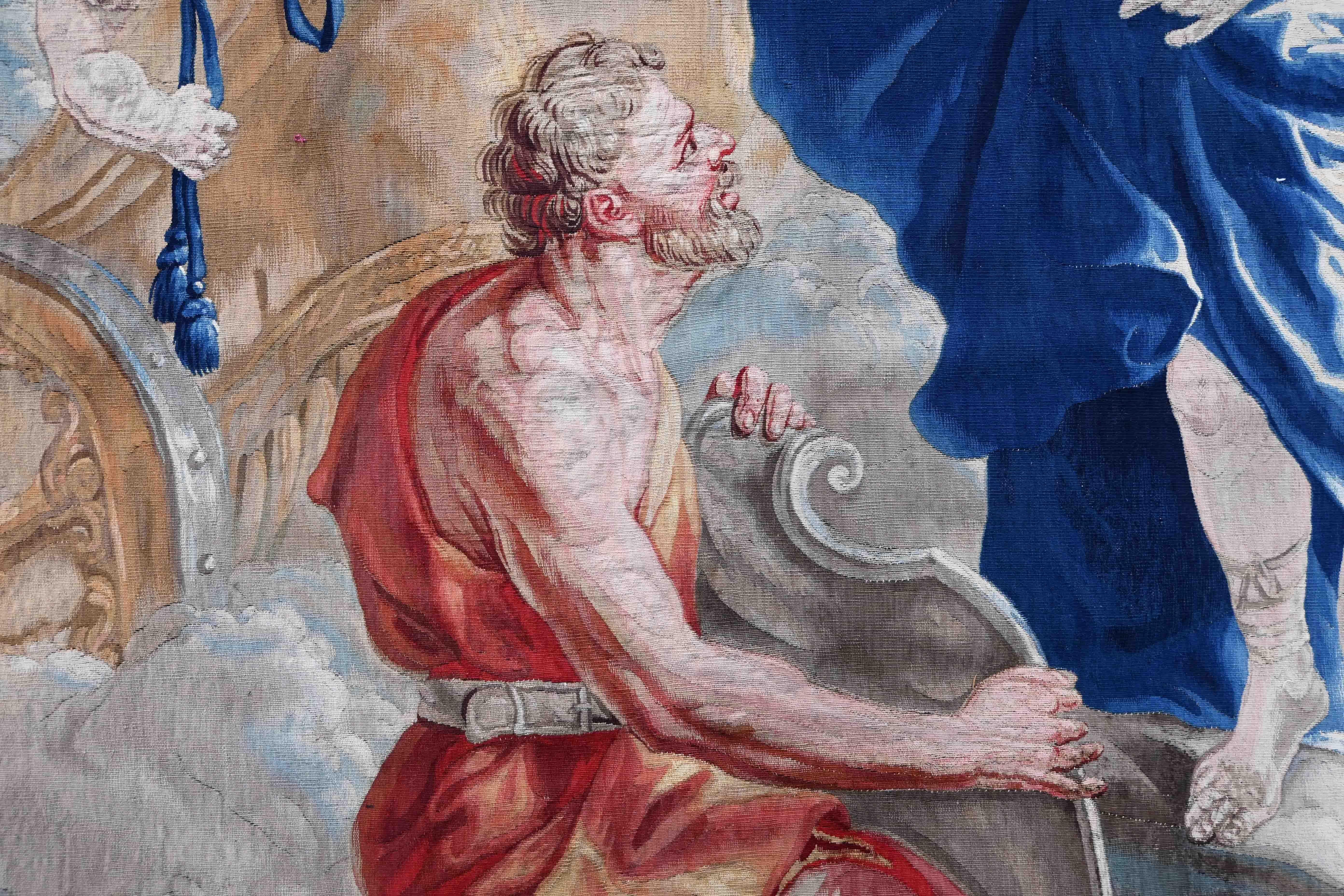 Venus Visiting Vulcan, Achilles Brussels Tapestry Atelier Van Der Borcht - 1455 For Sale 1