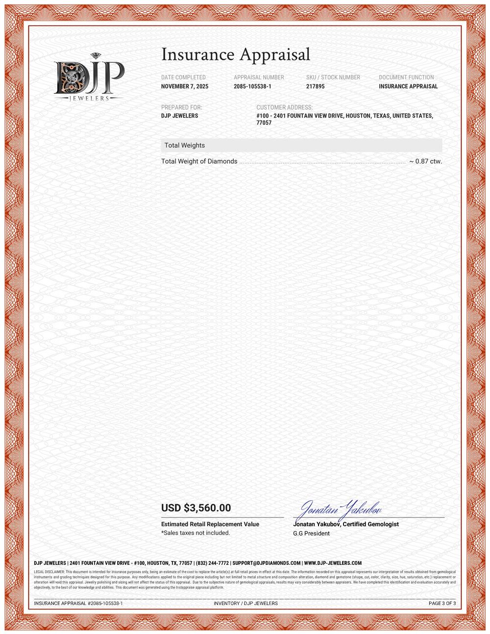 Venvs One-Of-A-Kind Bague de cocktail en or rose 14K avec diamants Salt & Pepper Kite en vente 6