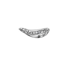 Venyx 18 Karat White Gold Diamond Yemanja Band Ring