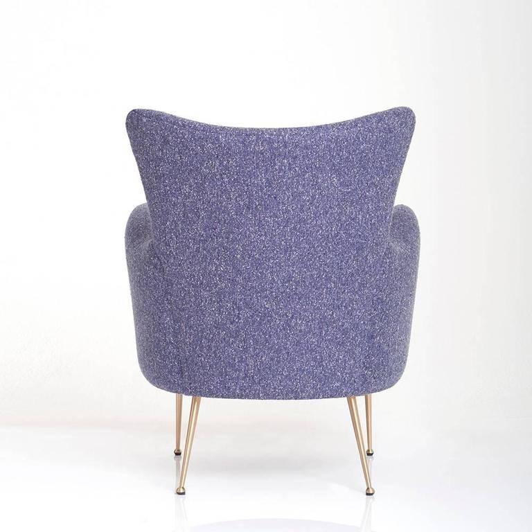 Contemporary Vera Chair - Bespoke - Made with your Fabric For Sale