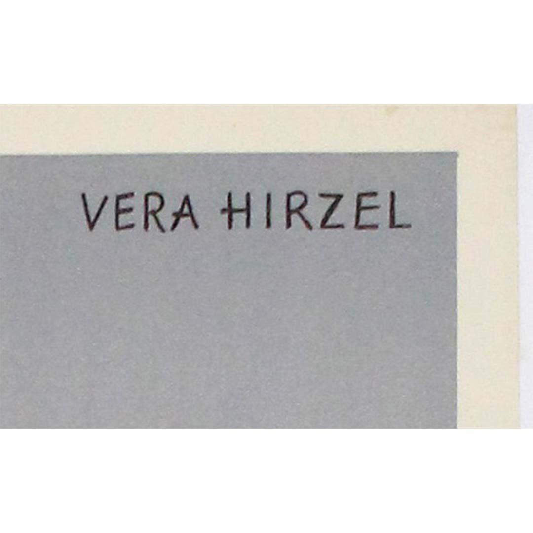 Poster di viaggio Artistics dell'artista svizzera Vera Hirzel - Losanna - Ouchy, Suisse in vendita 2