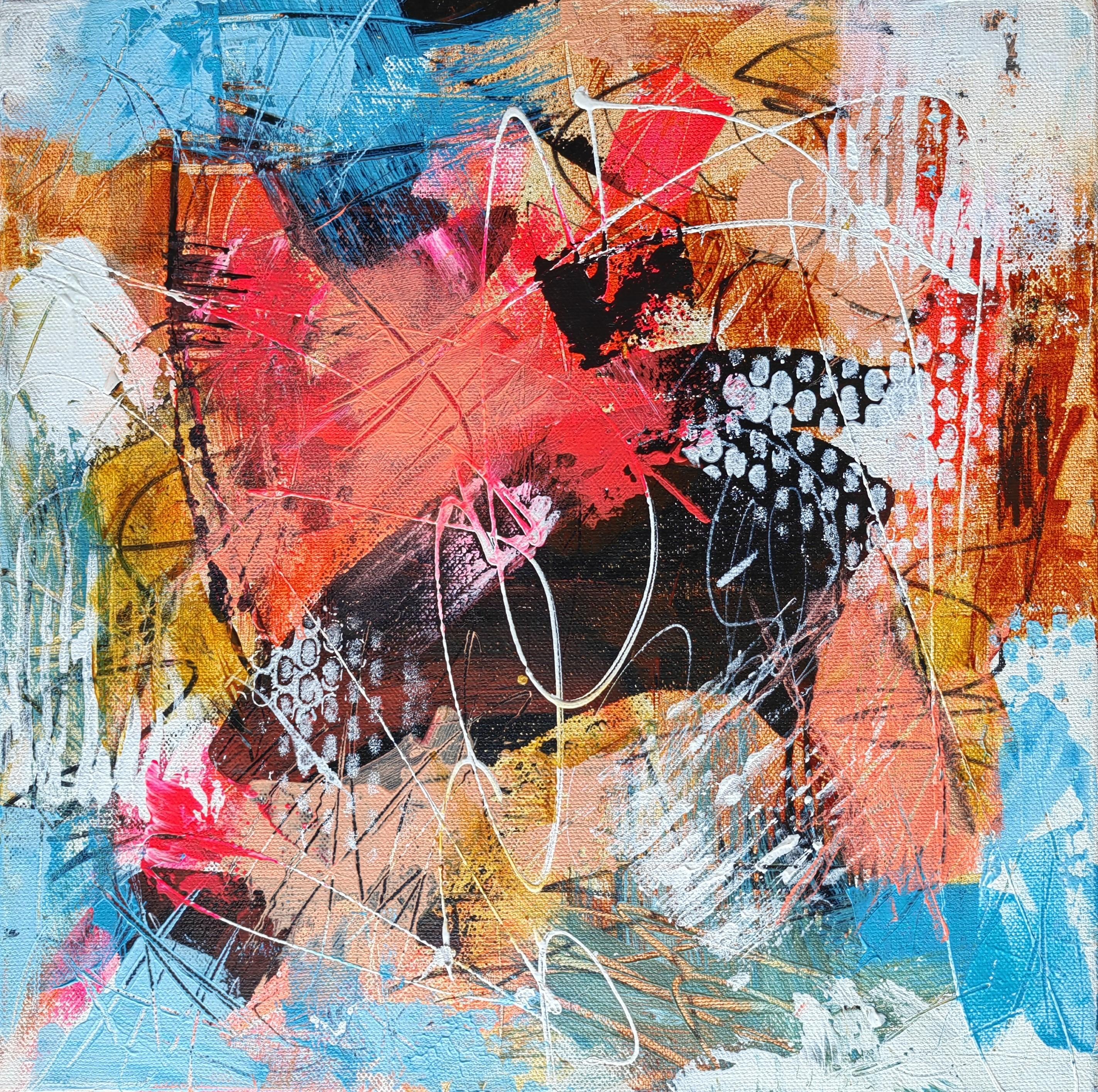 Vera Hoi Abstract Painting – "Abstrakt 2"