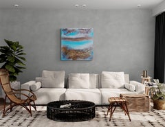 "Along the shore"