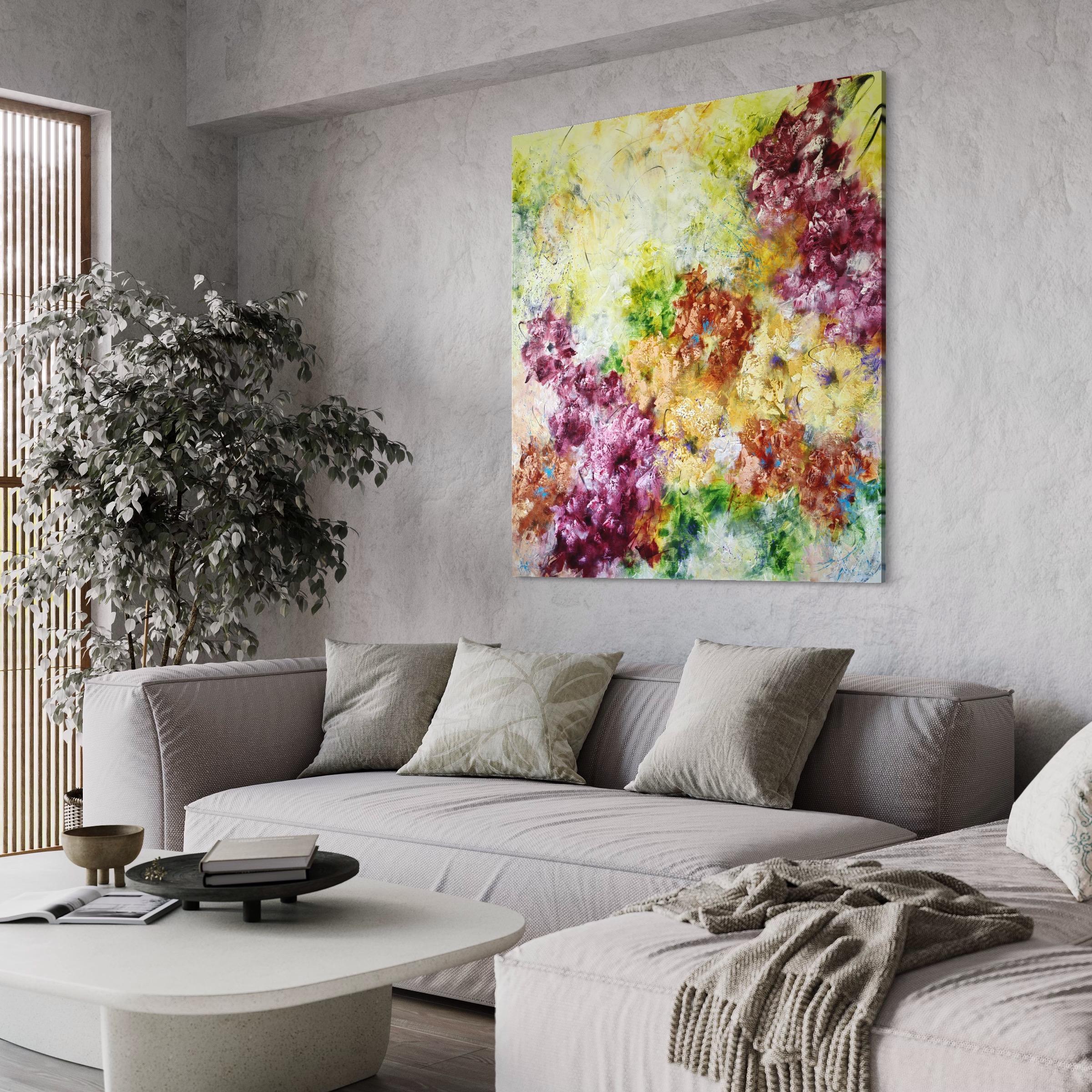 „Blooming Abstraction“, XXL im Angebot 5