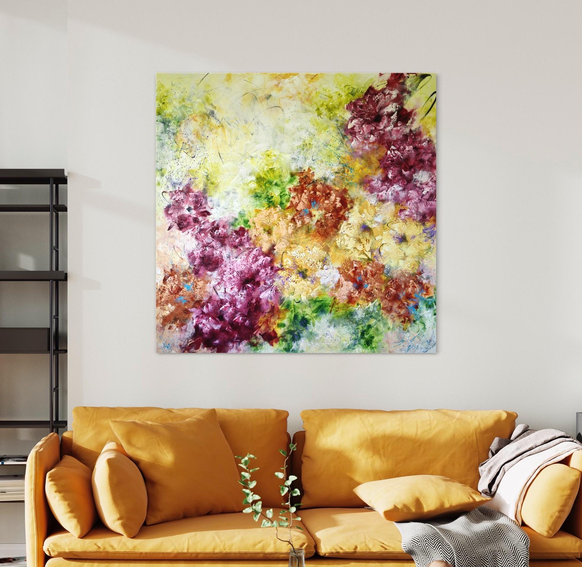 „Blooming Abstraction“, XXL im Angebot 7