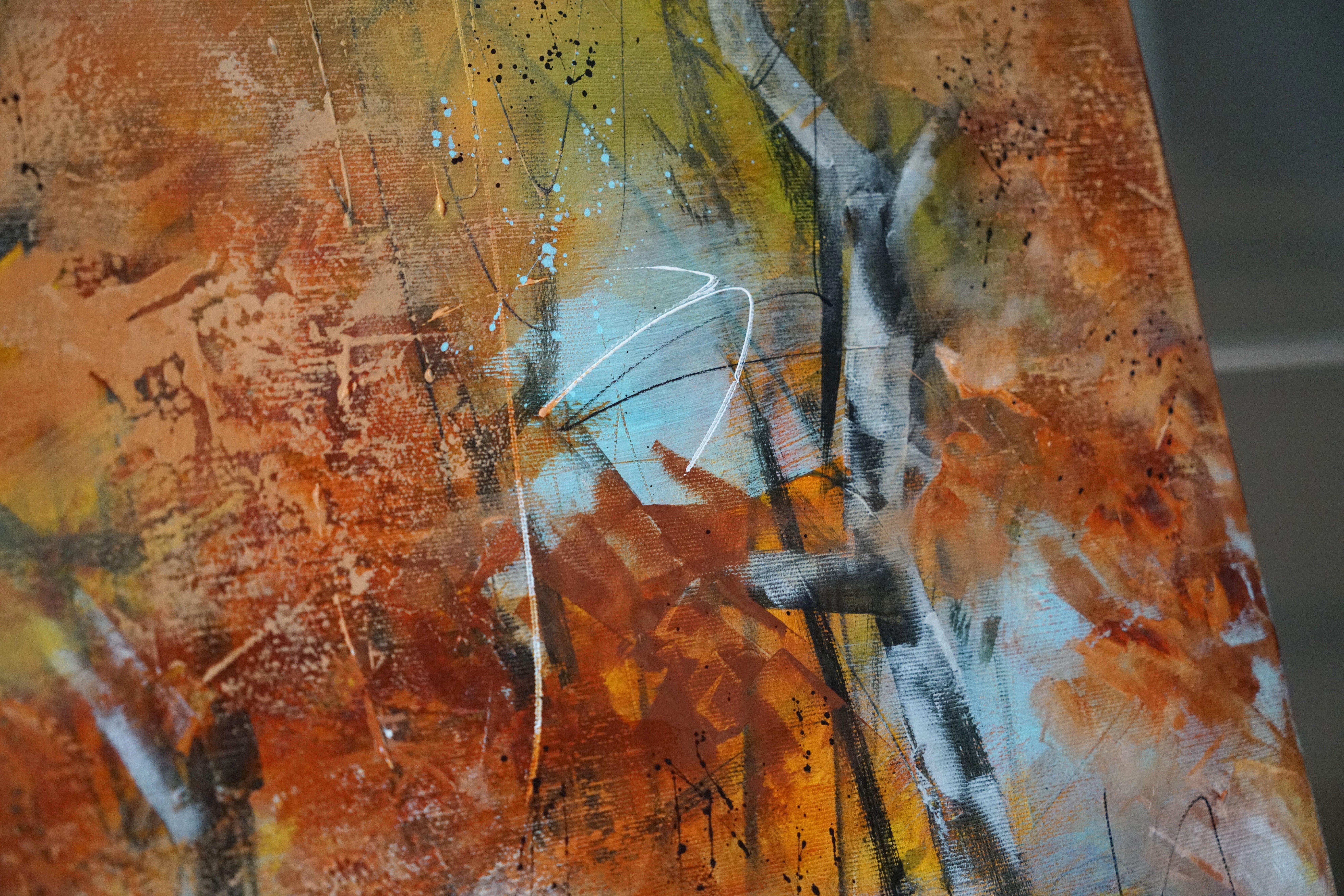 „Calm Reflections: Autumn's Palette“ im Angebot 2