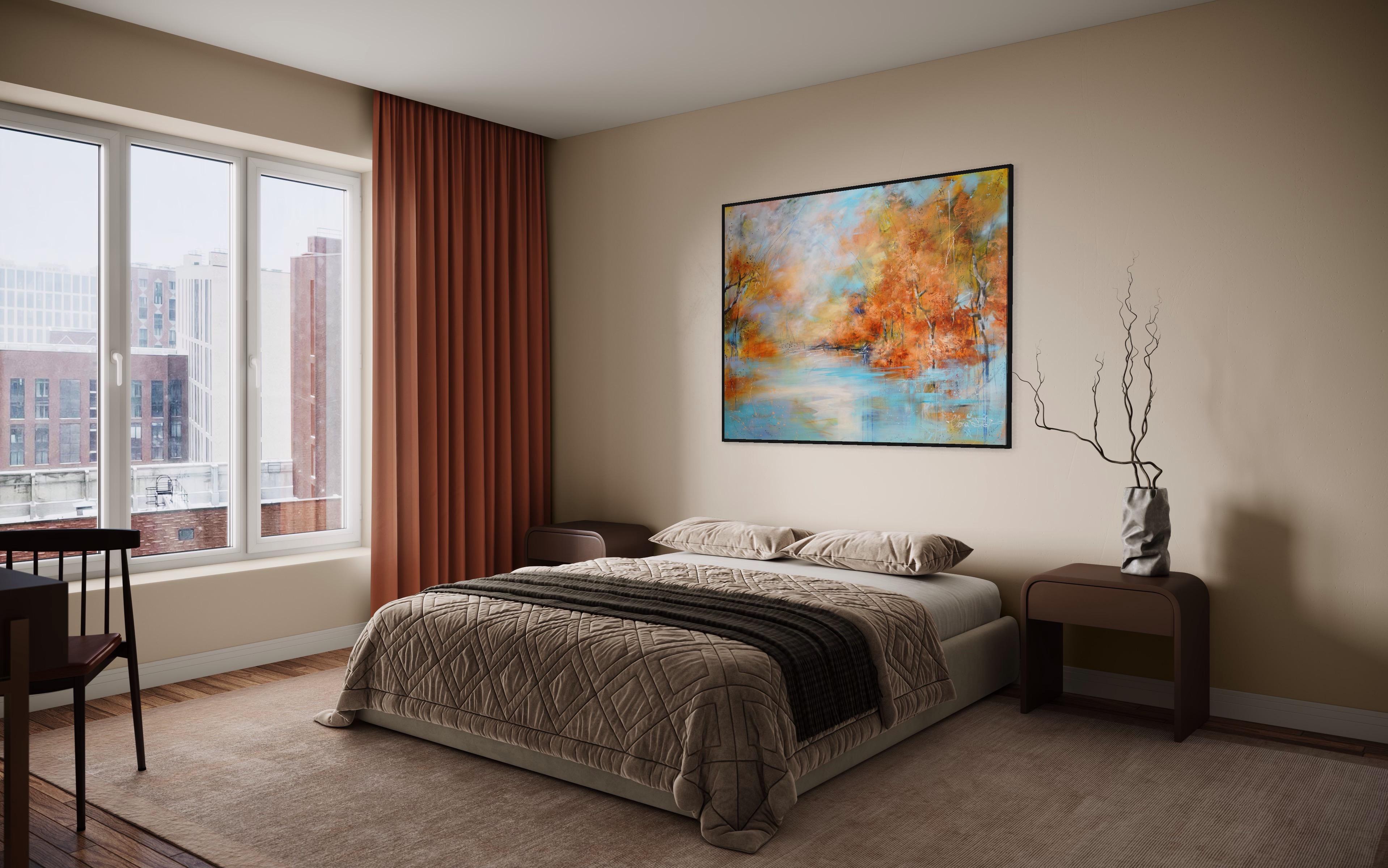 „Calm Reflections: Autumn's Palette“ im Angebot 4