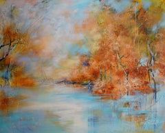 „Calm Reflections: Autumn's Palette“