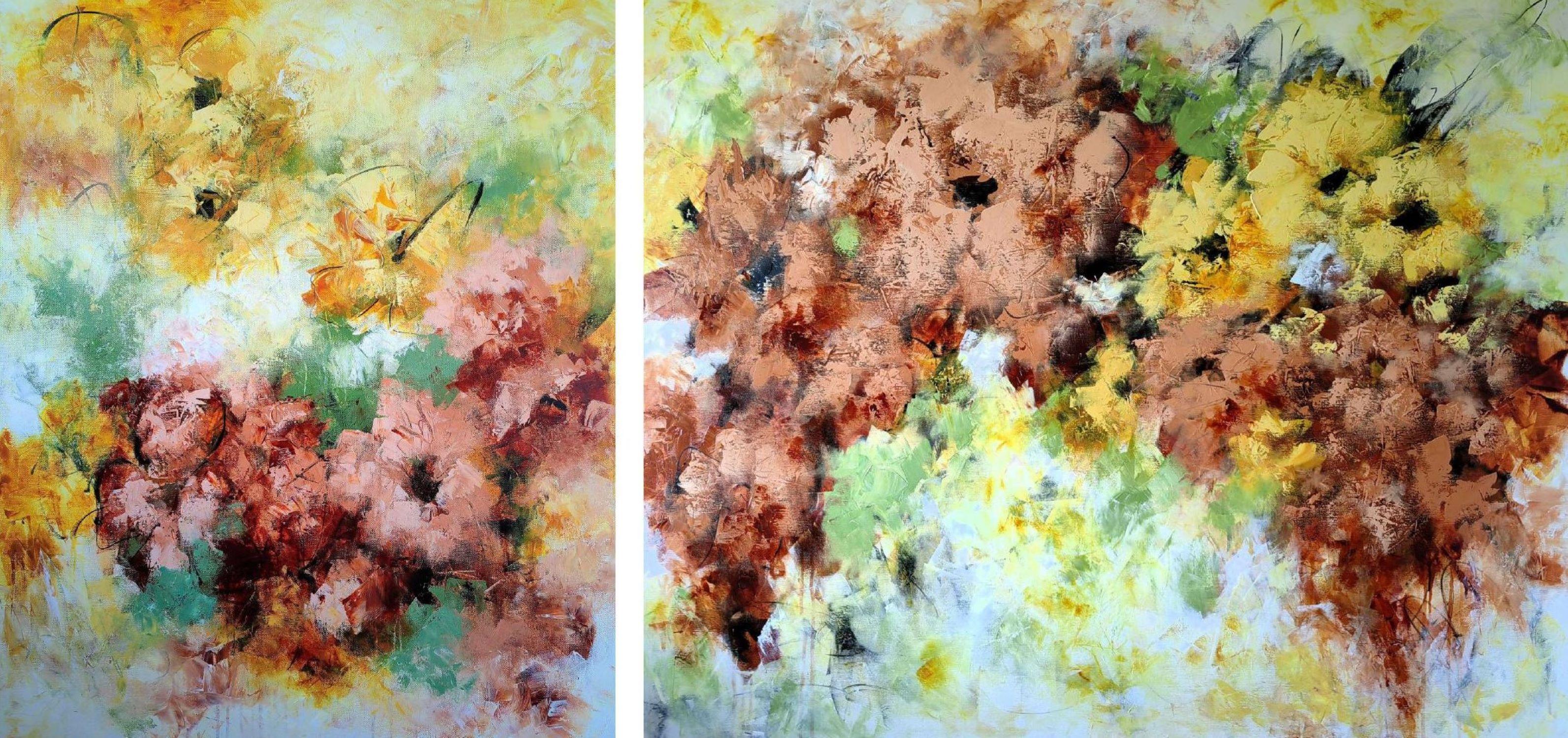Quadro floreale extra large 