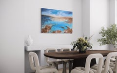 Extra large textured paitnting "The power of Silence"