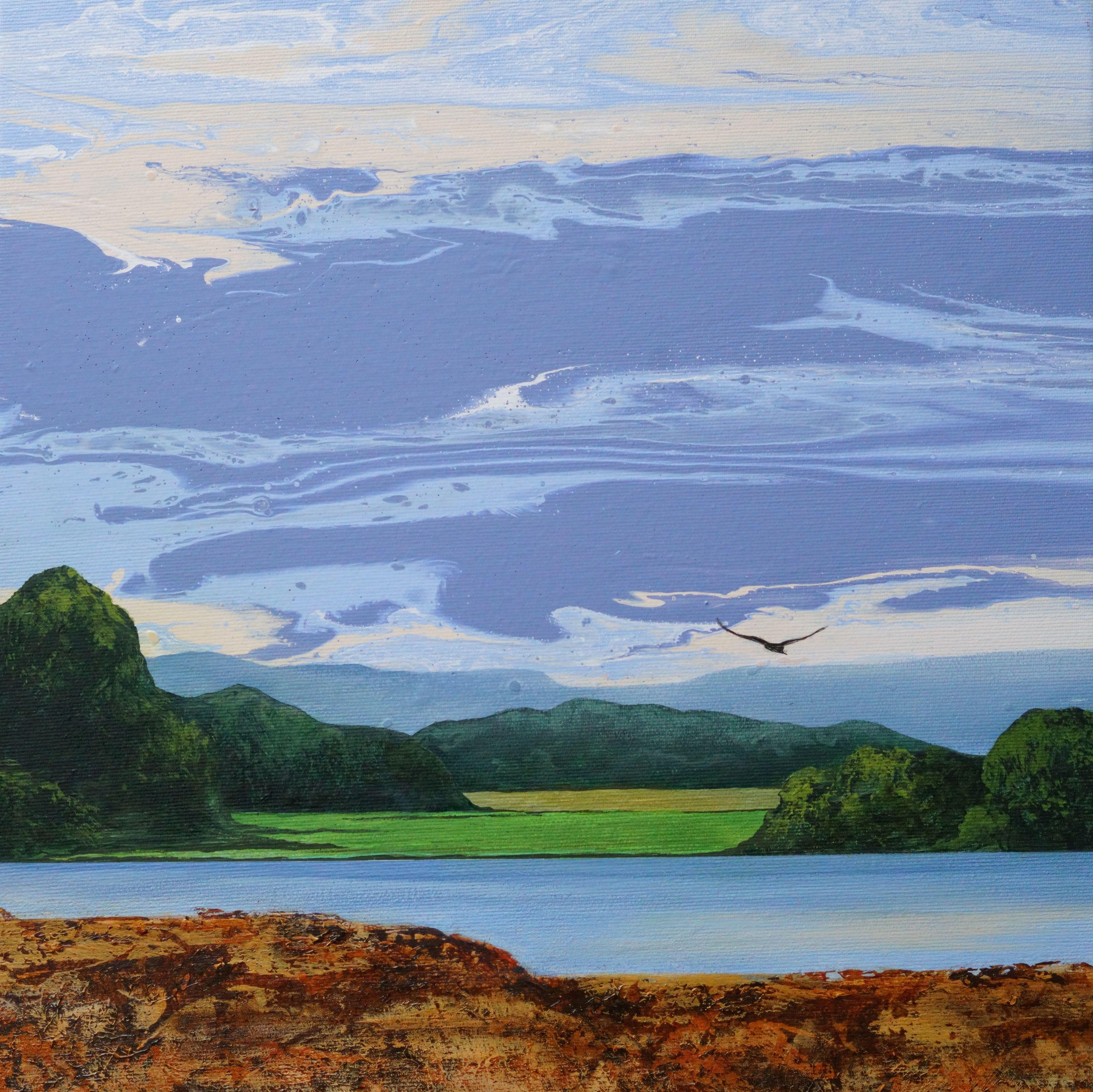 Landscape Painting de Vera Hoi - "Libertad