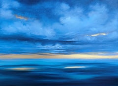 "Ocean" abstract seascape painting