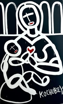 "MADONNA" Quadro 65" x 39" pollici di Vera Kochubey