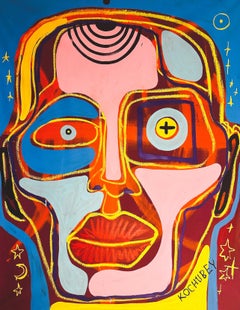 "Mago" Quadro 59" x 47" pollici di Vera Kochubey