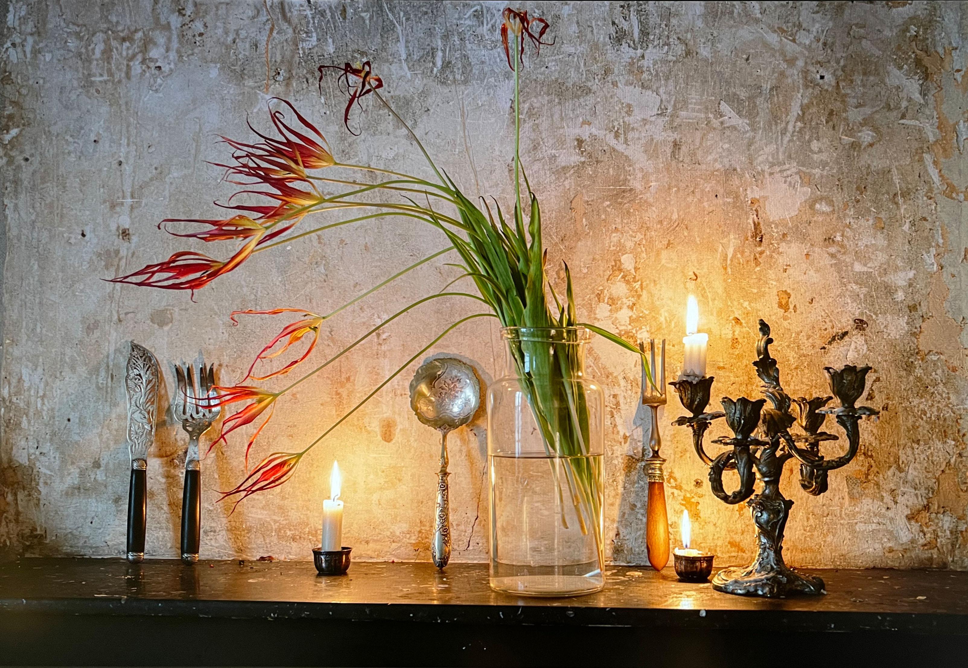 Vera Mercer Still-Life Photograph - Red Flowers