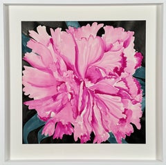 Vera dipinge una peonia