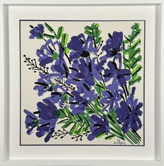 Oriental Flowers (Ed. 1/1 - Silkscreen on Paper)