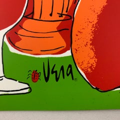 Pichet Sangria, verres et plateaux en plastique pour fruits et citrus Vera Neumann, lot de 8