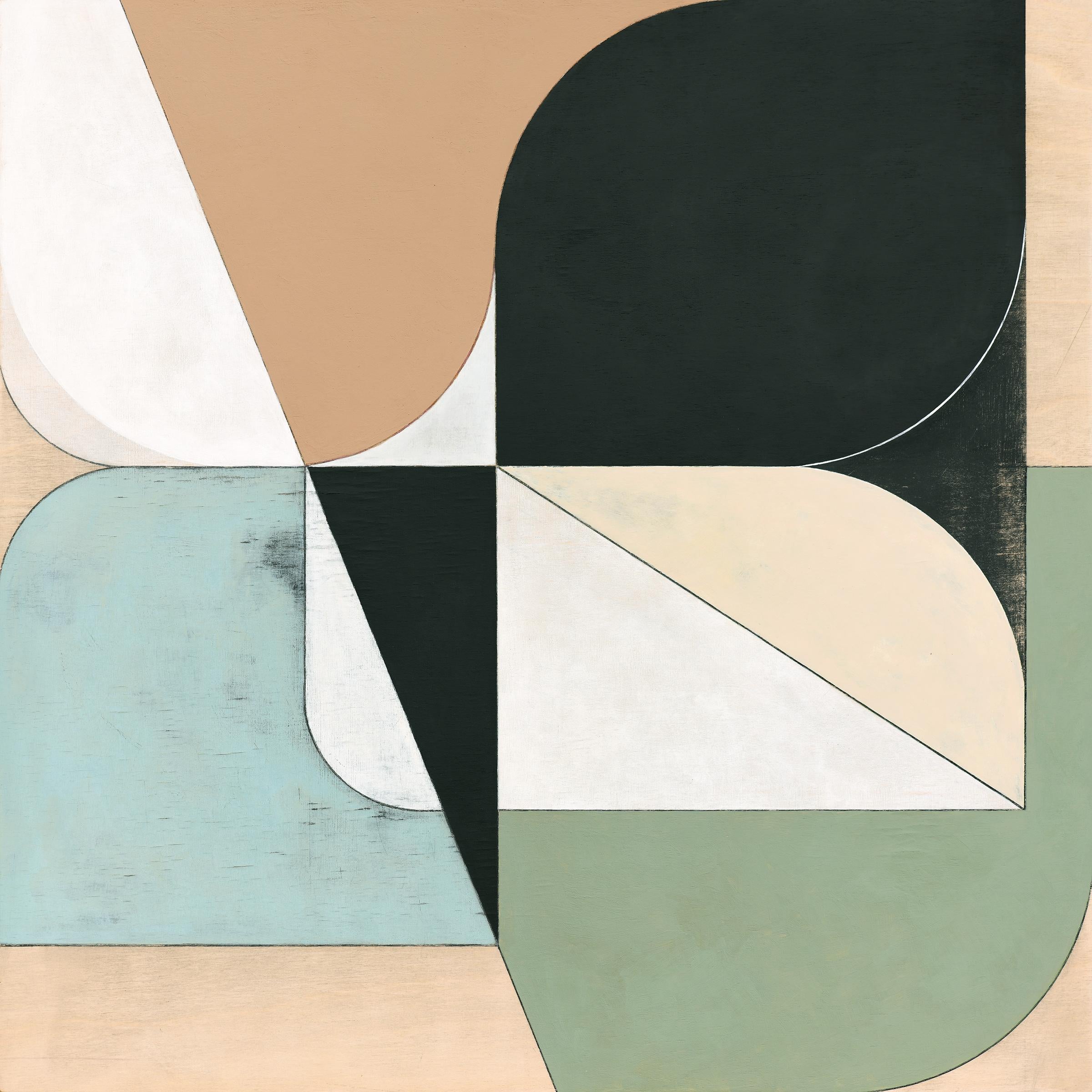Composizione su Wood n. 1" - Costruttivismo contemporaneo - Josef Albers