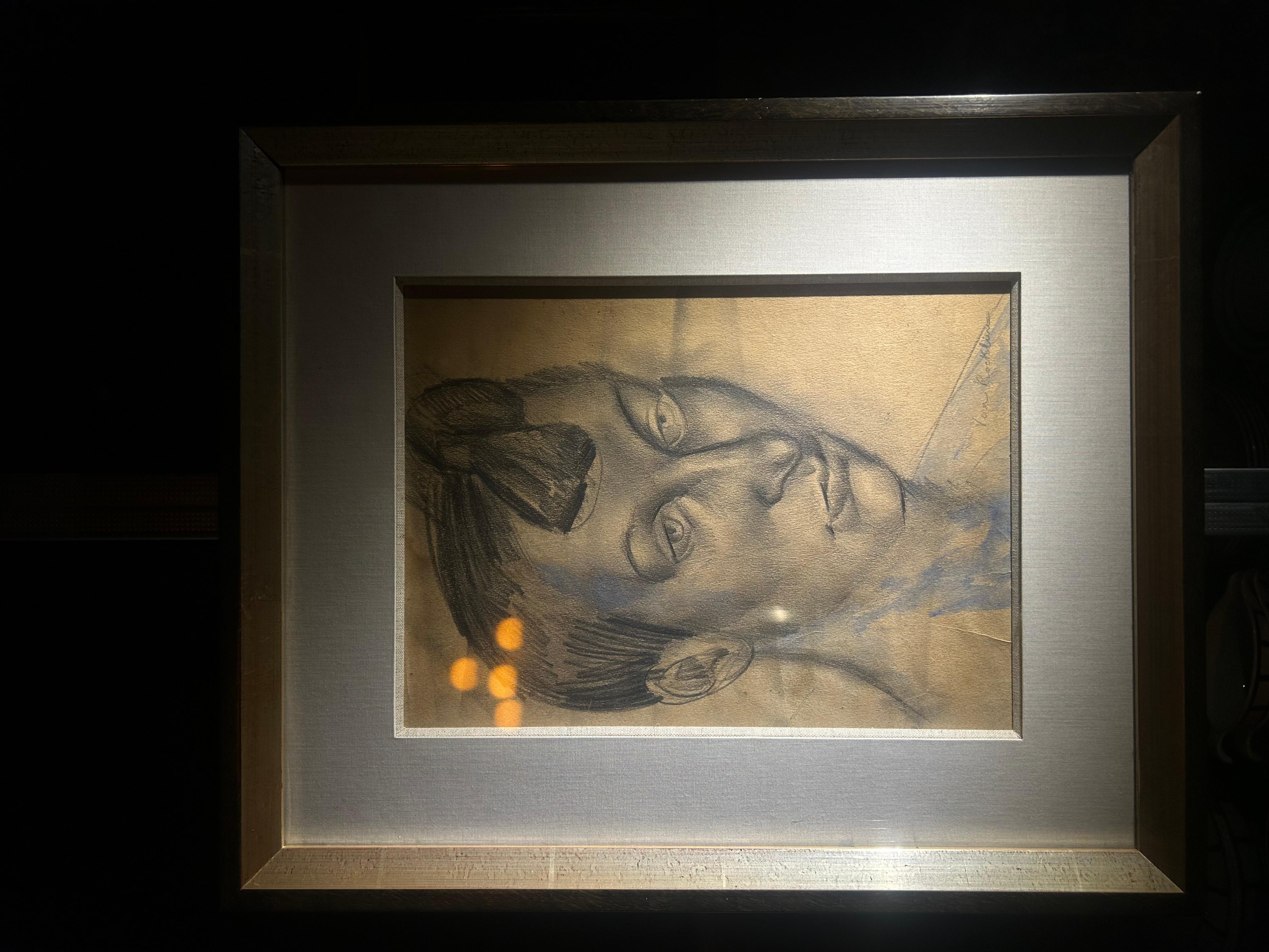 Art Deco Vera Rockline - Portrait of a woman For Sale