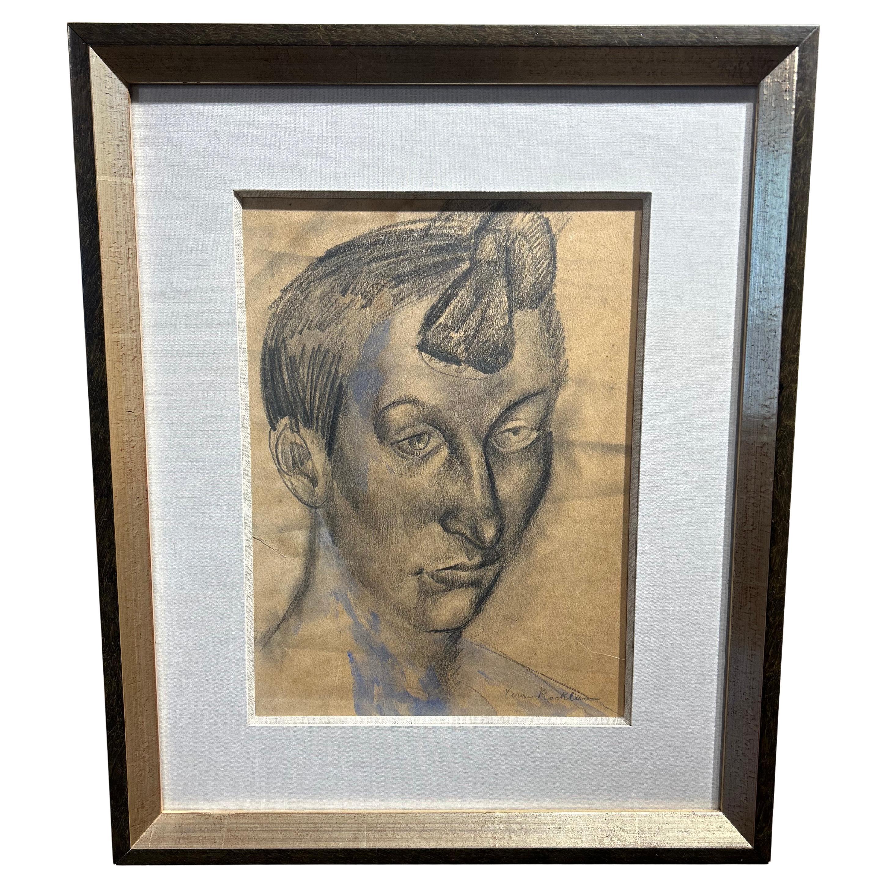 Vera Rockline - Portrait of a woman For Sale