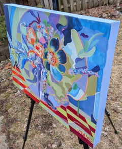 Fusion florale, peinture originale