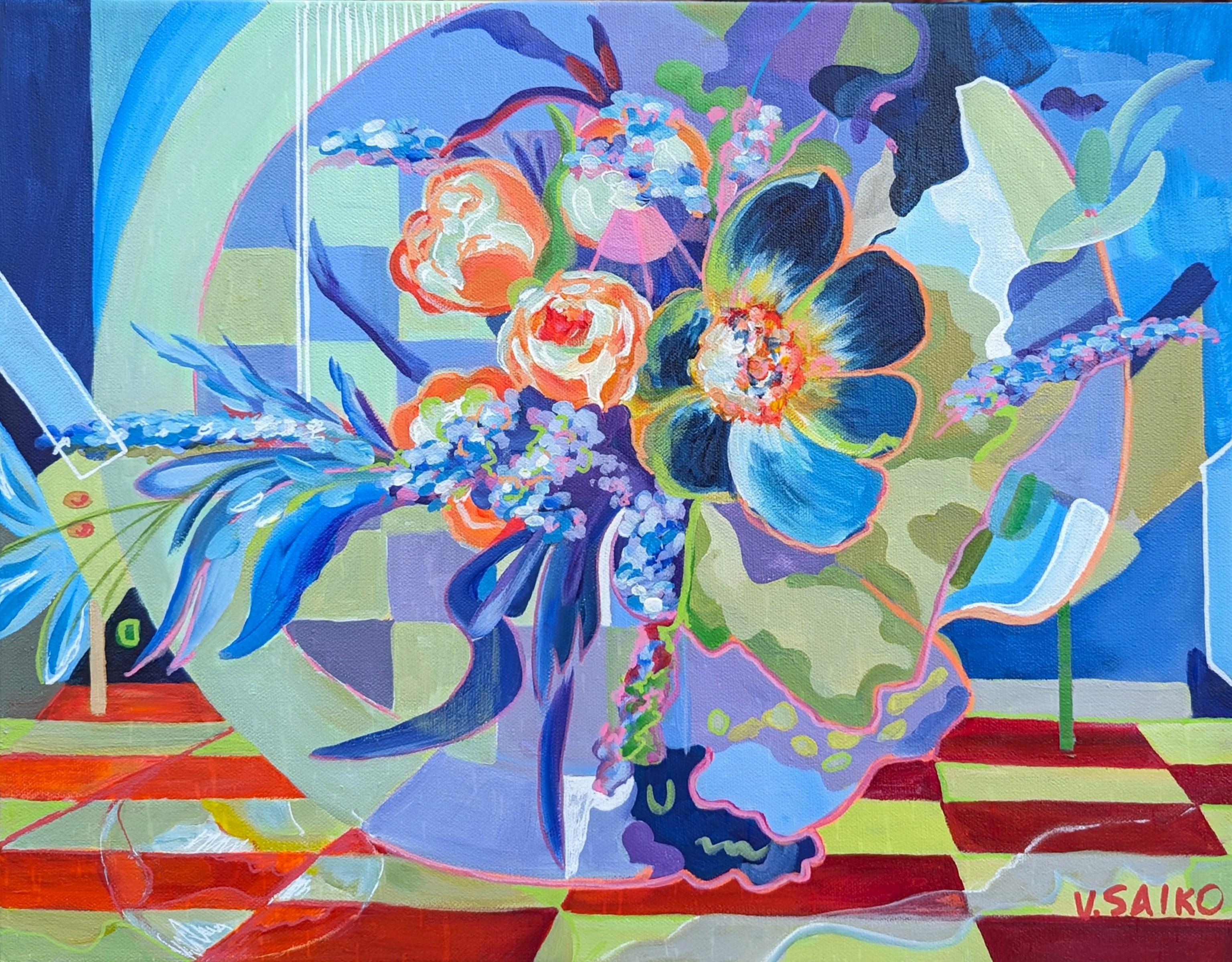 Floral Fusion, Original Painting