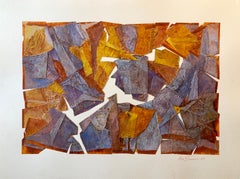 MIxed Media Collage Assemblage Abstraktes Gemälde Pionier weiblicher Luftfahrt