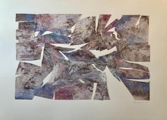 MIxed Media Collage Assemblage Abstract Painting Pioneering Female Aviator