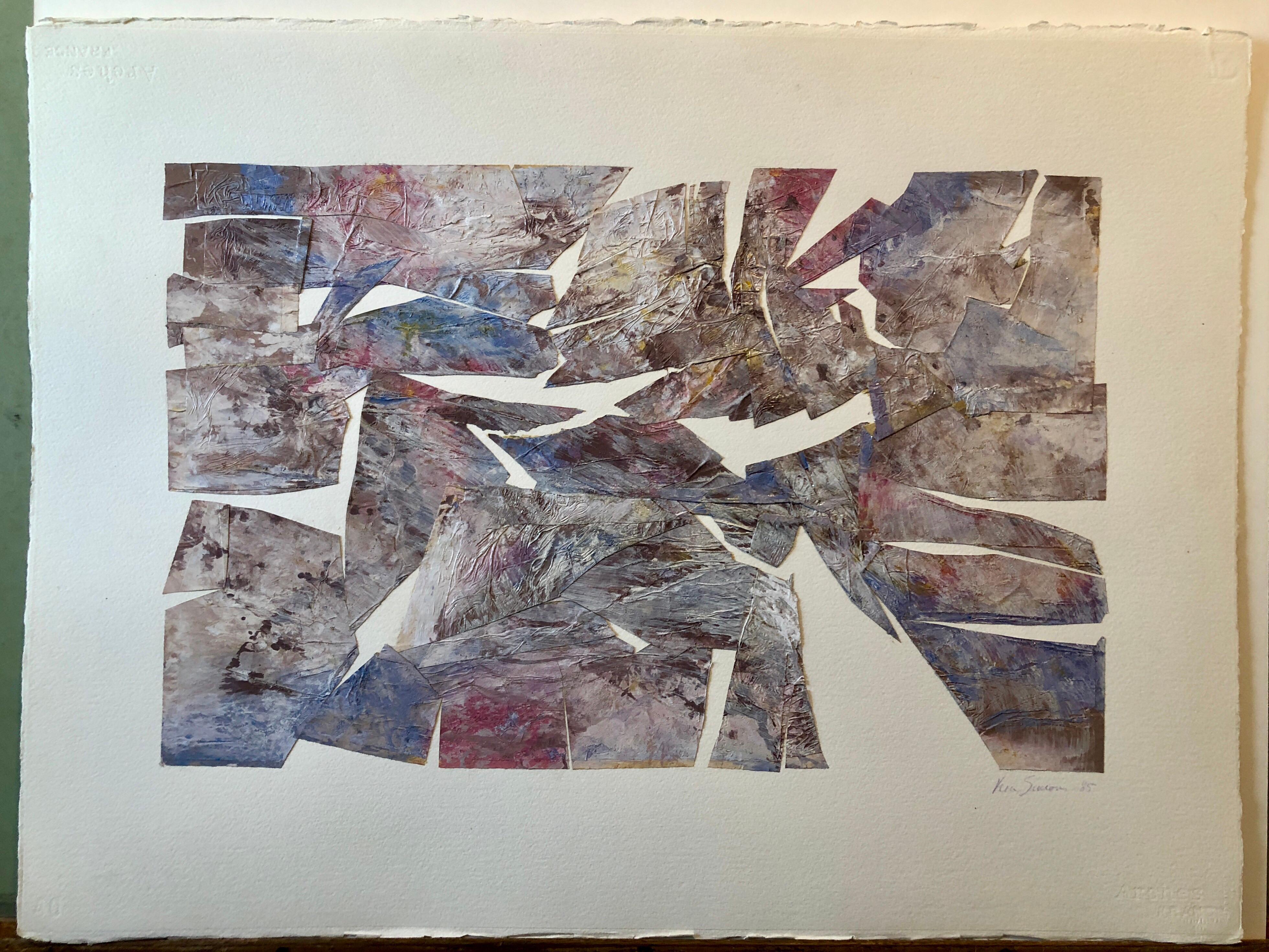 MIxed Media Collage Assemblage Abstract Painting Pioneering Female Aviator 3