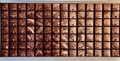 Huge Mural Photo Mosaic Collage Photograph Rolex Watch Aviator Feminist Art