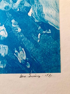 Lift Off, Amsterdam, Photo Mosaic Collage Aerial Photograph, Female Aviator