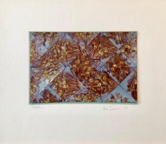 Peacock Feathers Photo Mosaic Collage Photograph, Female Aviator Feminist Art