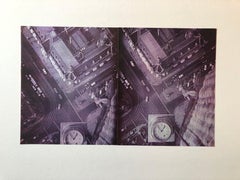 Wristwatch City Abstract Photo Mosaic Collage Aerial Photograph Feminist Aviator