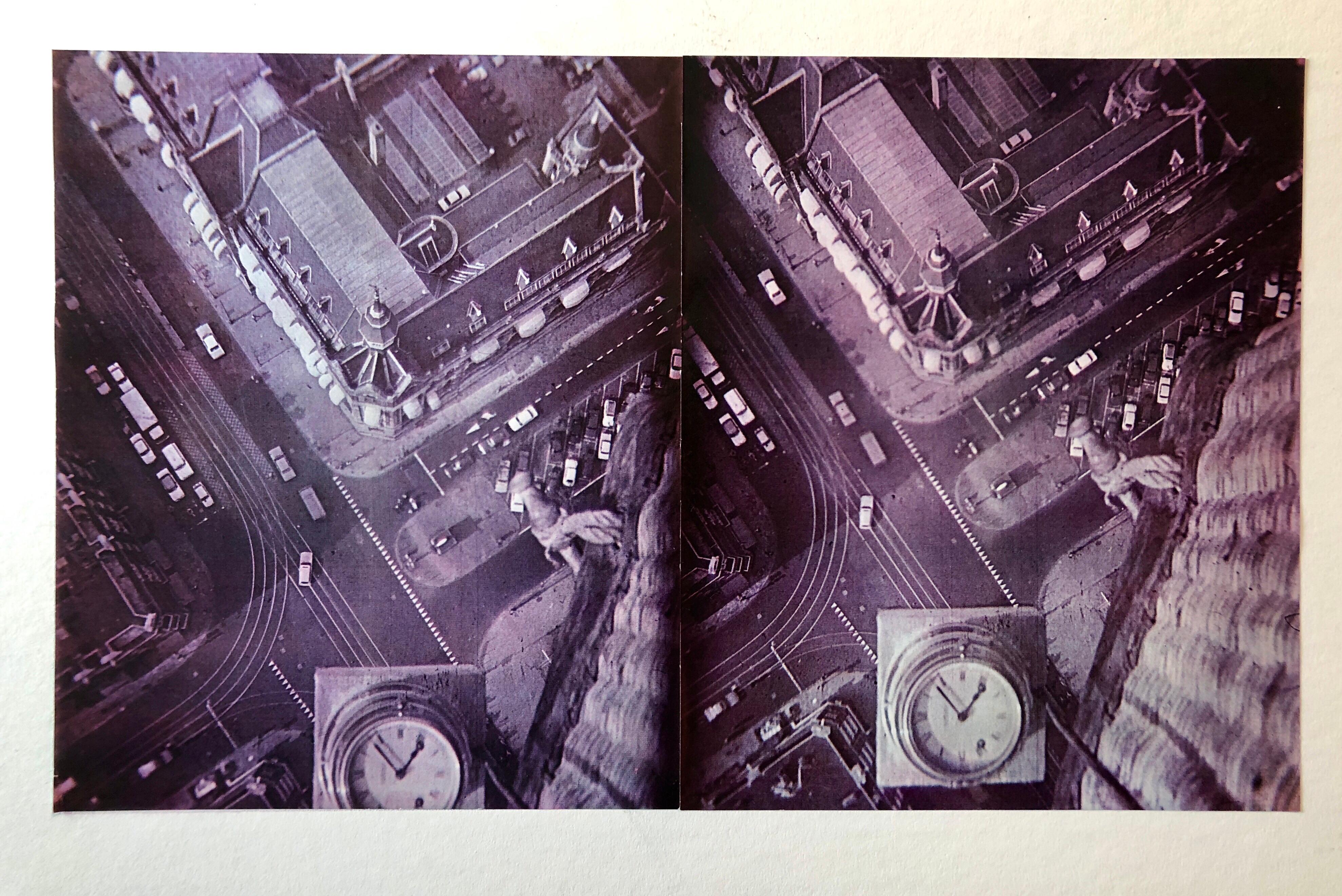 Landscape Photograph Vera Simons - Montre-bracelet City - Photo mosaïque abstraite - Collage de photographies aériennes - Femme aviatrice