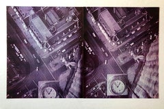 Montre-bracelet City - Photo mosaïque abstraite - Collage de photographies aériennes - Femme aviatrice