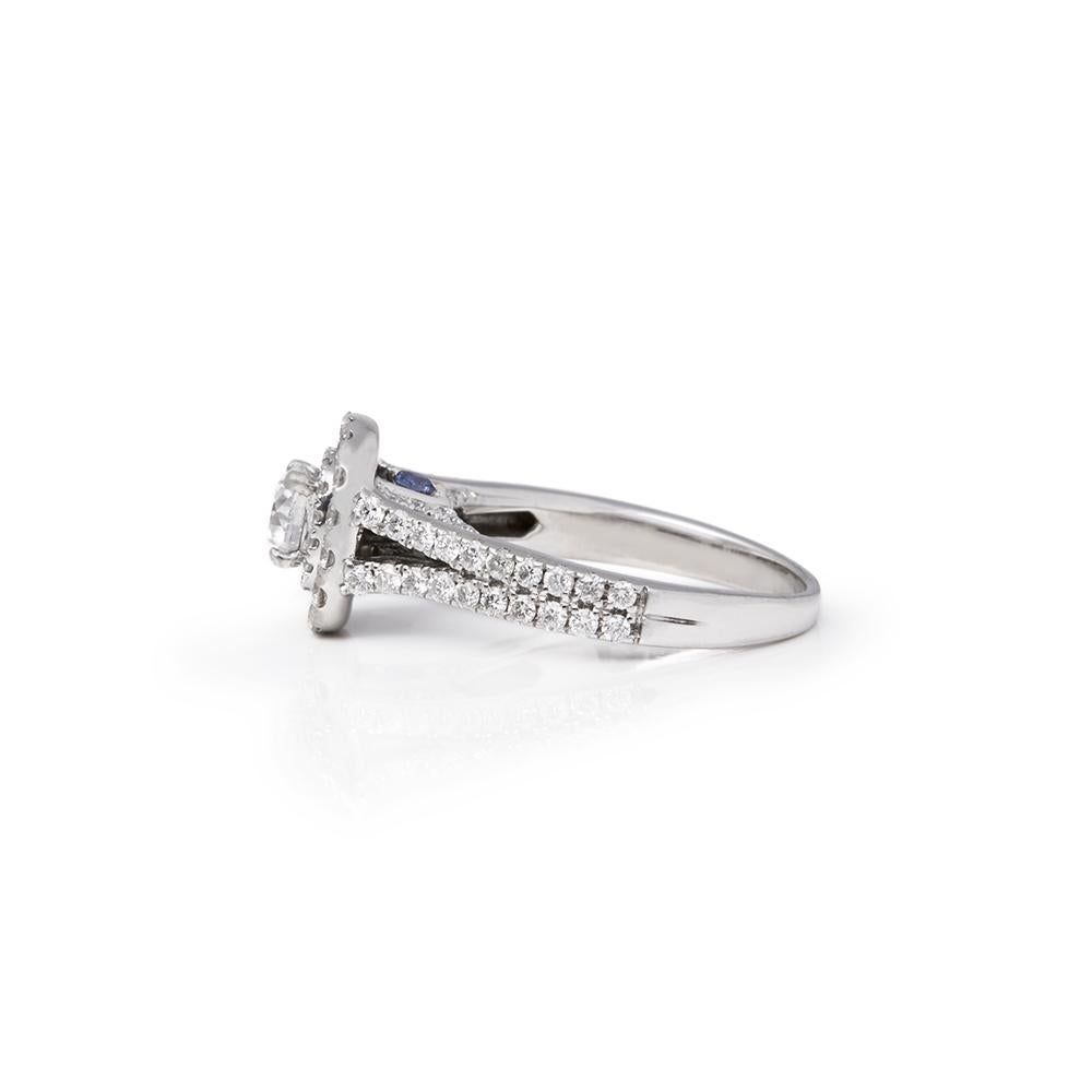 vera wang double halo engagement ring