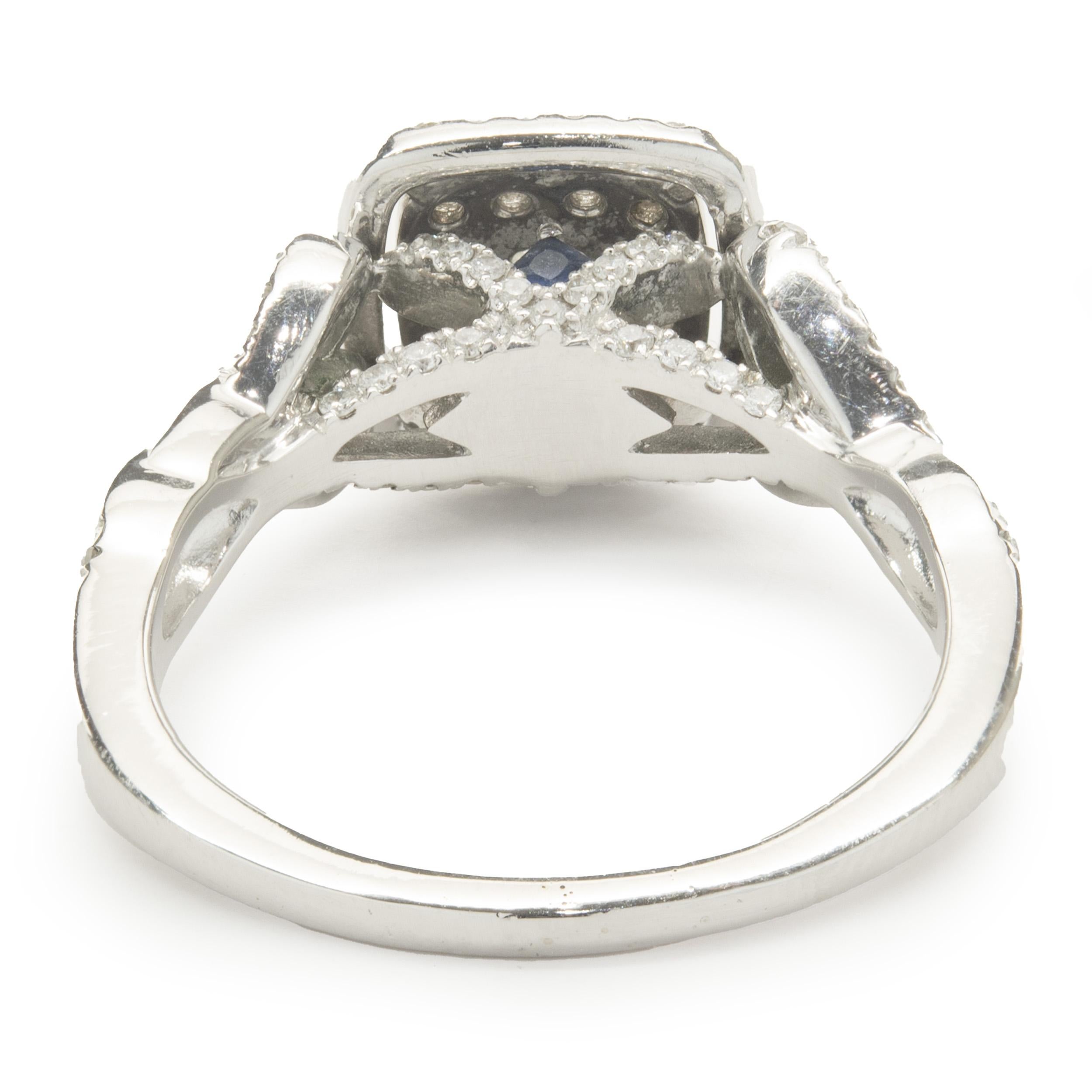 vera wang love collection princess cut engagement ring