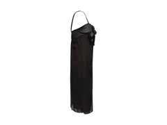 Vera Wang Black Sleeveless Pocket Dress