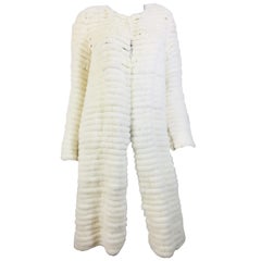 Vera Wang Collection Mink Open Front Coat Vera Wang Collection Mink Open Front Coat